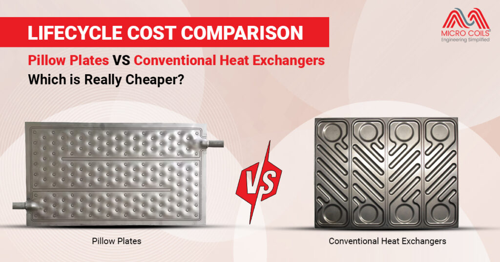 Lifecycle Cost Comparison: Pillow Plates vs Conventional Heat Exchangers