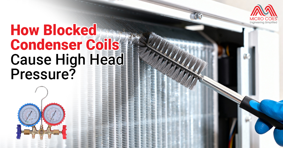 How Blocked Condenser Coils Cause High Head Pressure