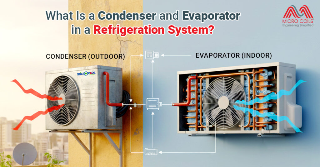 What Is a Condenser and Evaporator in a Refrigeration System