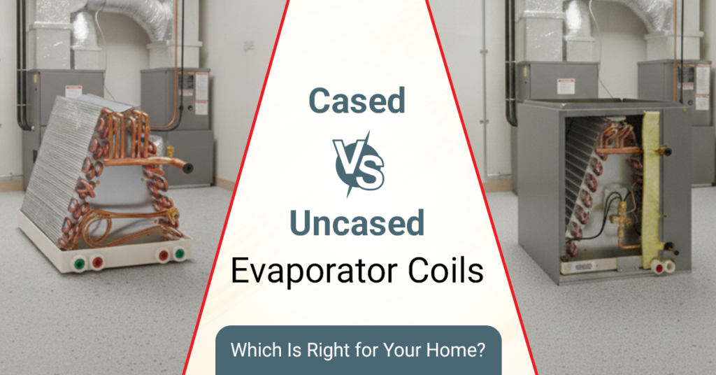 Cased vs Uncased Evaporator Coils: Which Is Right for Your Home