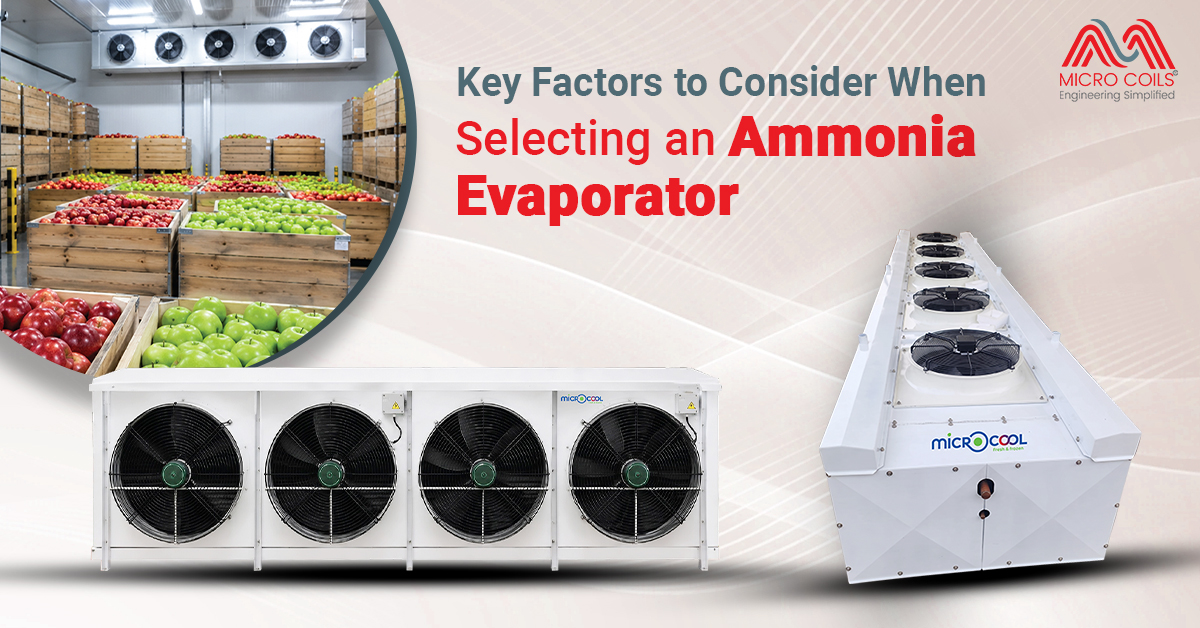 Key Factors to Consider When Selecting an Ammonia Evaporator
